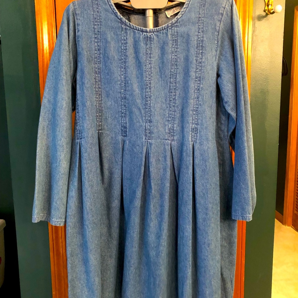 Long sleeved Denim dress